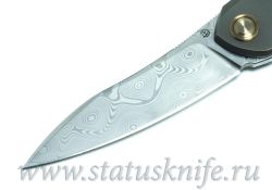 Нож Чебуркова "Русский" Дамаск Бронза 2018фотография - 2