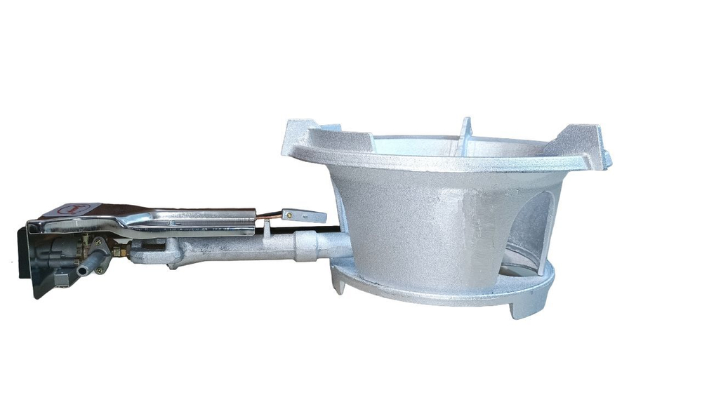 Горелка газовая высокой мощности чугунная с пьезорозжигом Умница ПГЧ- 6А (18 кВт) для казанов/автоклавов/дистилляторов