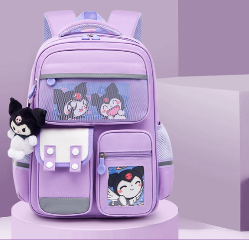 Ранец с брелоком "Kuromi"