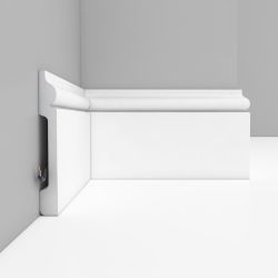 Плинтус Decomaster под покраску, 120x15 мм