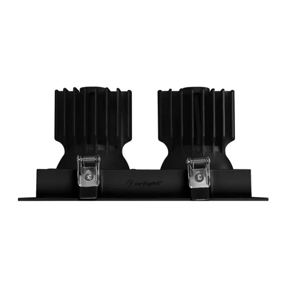 Светильник MS-VORTEX-BUILT-S210x117-2x20W Warm3000 (BK-BK, 20 deg, 230V) (Arlight, IP20 Металл, 5 лет) 058442