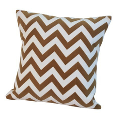Подушка декоративная 40x40 L'appartement Chevron коричневая