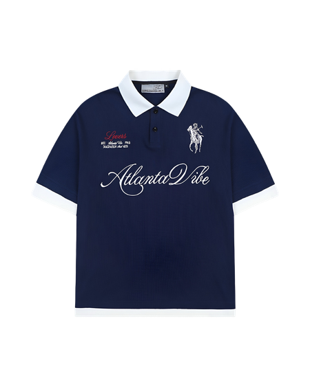 Рубашка HARSHandCRUEL "Atlanta Vibe" Short Sleeve Polo Shirt