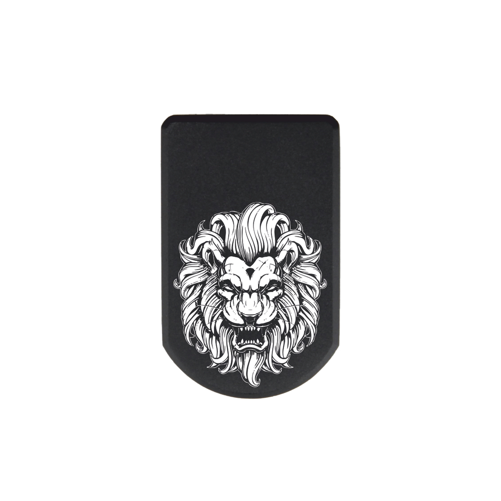 Пятка +3 патрона для магазинов Grand Power, ПЛК, CZ, Tanfoglio с гравировкой Лев