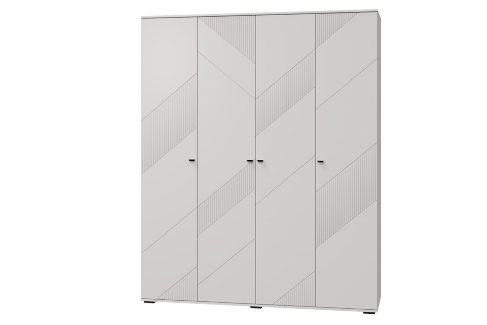 Шкаф 4-дверный "Кашемир"