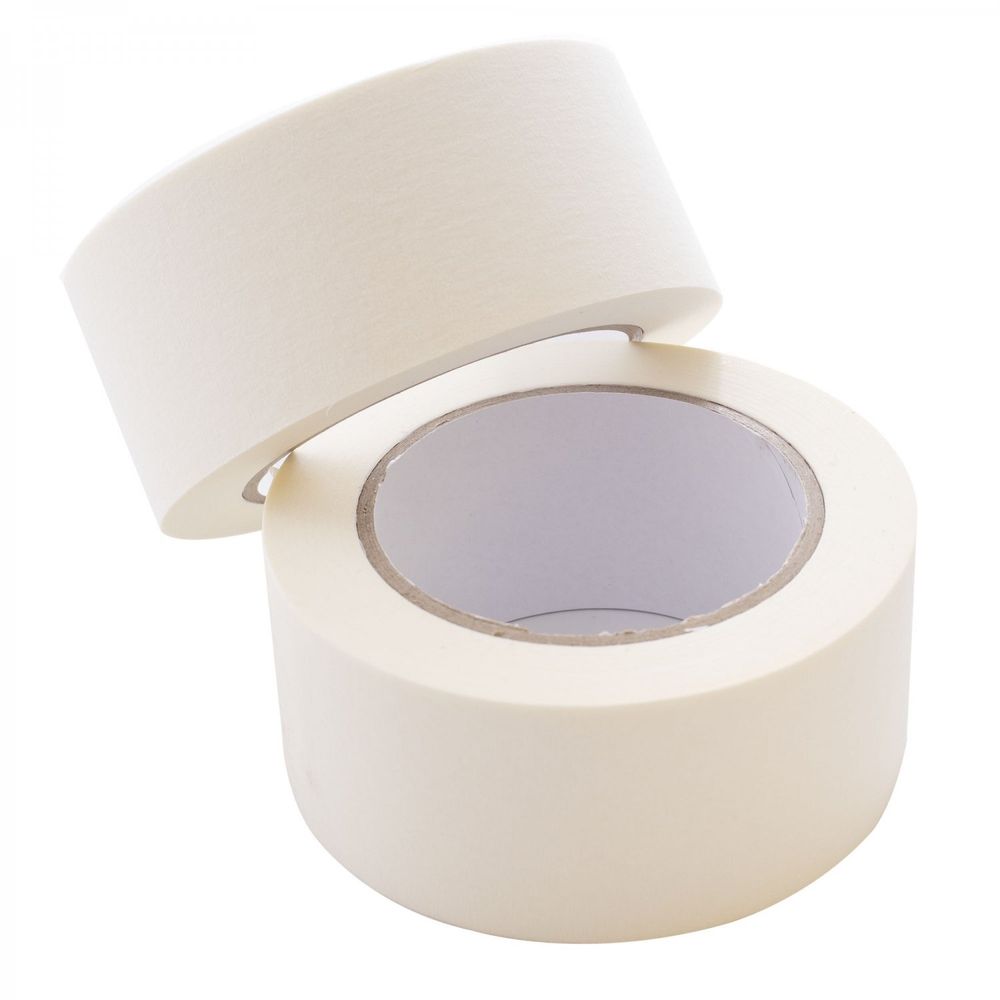 Клейкая лента малярная Alingar, 50 мм * 50 м, бумажная основа, бежевая, уп. 6 шт. Клейкая лента малярная Alingar, 50 мм * 50 м, бумажная основа, бежевая, уп. 6 шт.