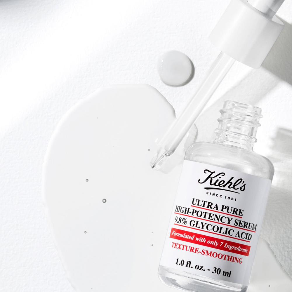 Kiehl's Ultra Pure High-Potency Serum 9.8% Glycolic Acid - концентрированная сыворотка для лица /   30  ml  / GTIN 3605972791276