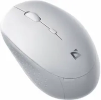 Мышь беспроводная DEFENDER Auris MB-027 USB белая