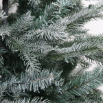 Ёлка «Искристая» 210 см, литой ПВХ с белым напылением (1009 веток) (SP1908A-210)