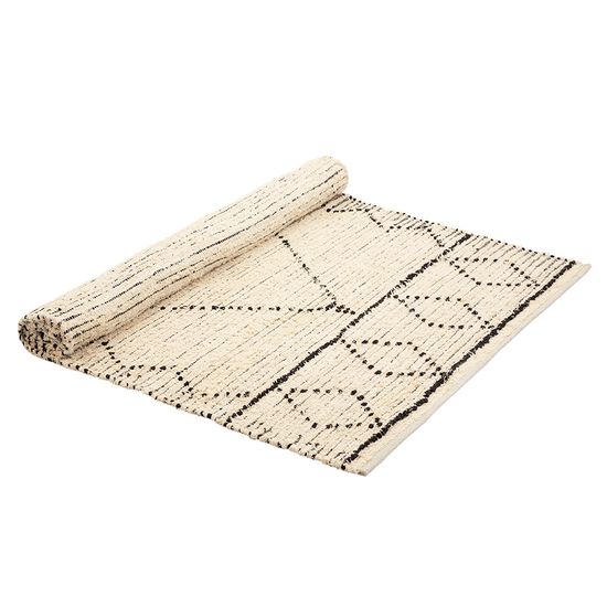 Ковер из переработанного хлопка dispur из коллекции ethnic, 120х180см