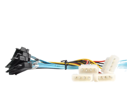 Кабель Mini SAS HD SFF-8087 - 4xSFF-8482 + 5.25 MOLEX POWER 1.0м