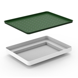 Лоток для полива растений oasis tray, белый
