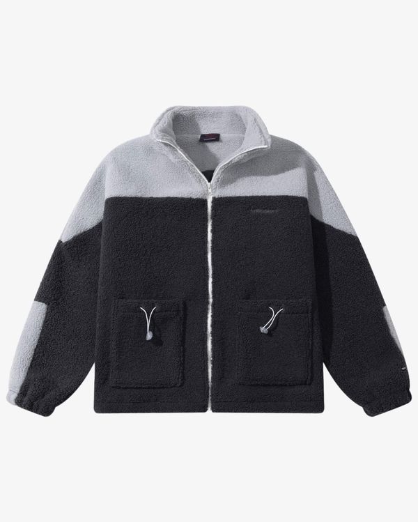 Куртка Furry Big Logo HTF серая/графитовая - фото 2