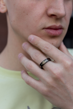 Кольцо НПОГП Черный