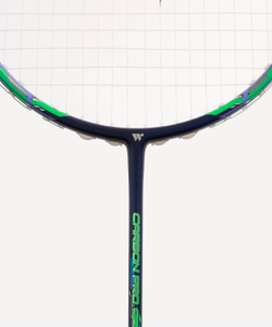 Ракетка для бадминтона Carbon Pro 98, серый/зеленый