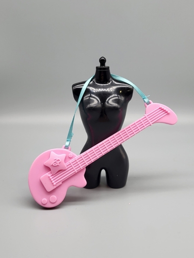 Аксессуары для куклы Барби винтаж - гитара 0578