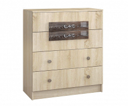 Комод современный Мадлен, Дуб шале мореный