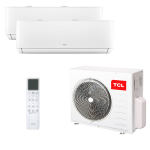 Мультисплит система на 2 комнаты TCL TACM-10HRID/TP x 2 / TACM2O-18HID