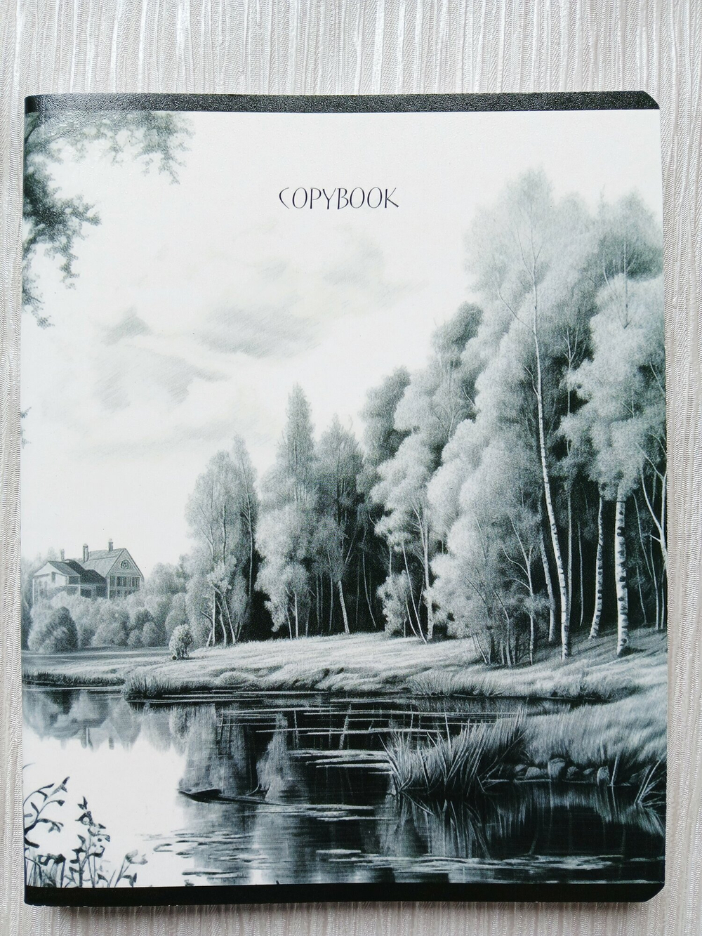 Тетрадь 96 листов А5+. "Просторы Родины", общая, в клетку. Формат А5+ (163*203 мм). Арт.120028. С полями. Комплект 5 шт.