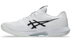 Мужские кроссовки теннисные Asics Solution Speed FF 4 Clay - white/black