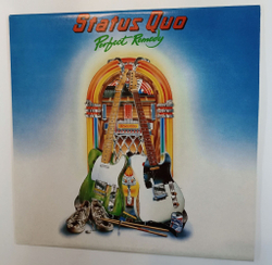 Винтажная виниловая пластинка LP Status Quo Perfect Remedy (Югославия 1990)