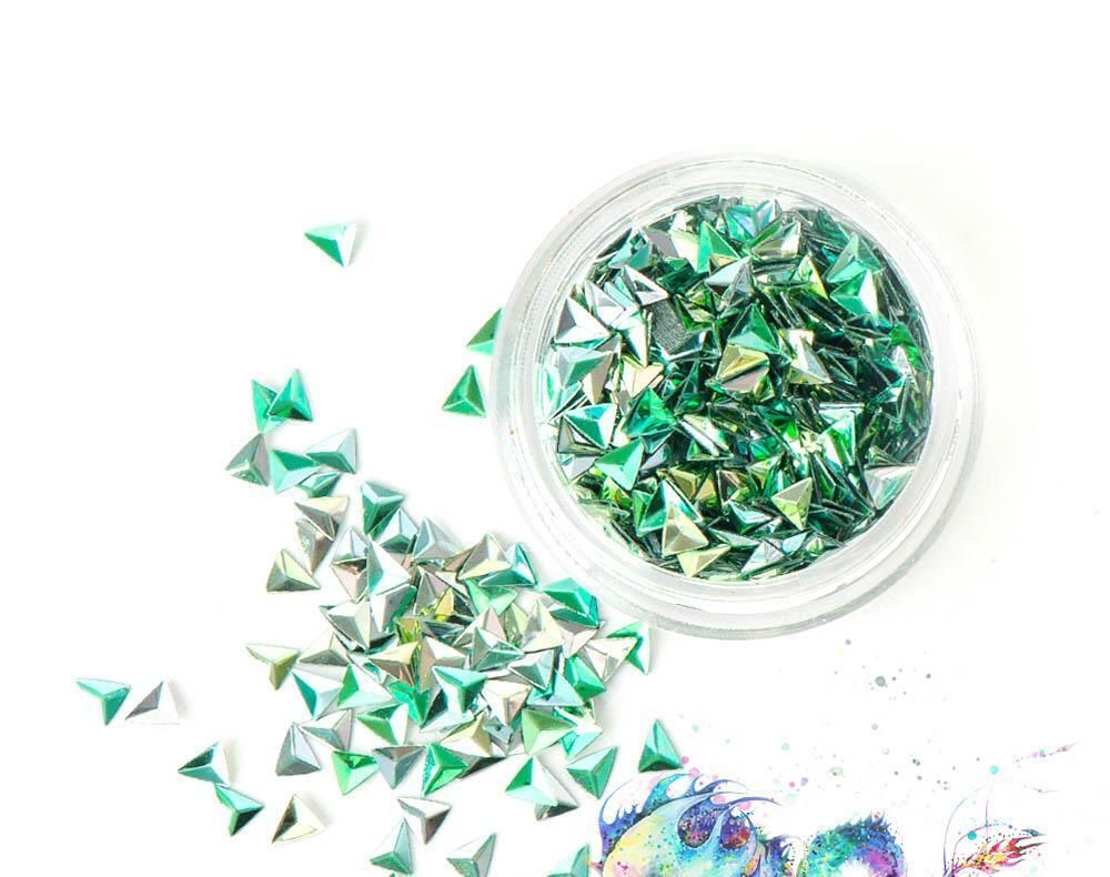 1267 Чешуя дракона 3D треугольники 3 мм