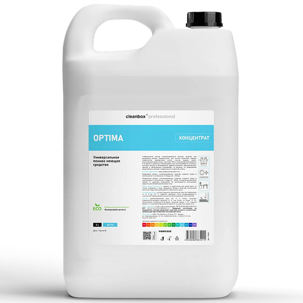 Универсальное моющее средство Vortex CleanBox Professional Optima пенное 5 л