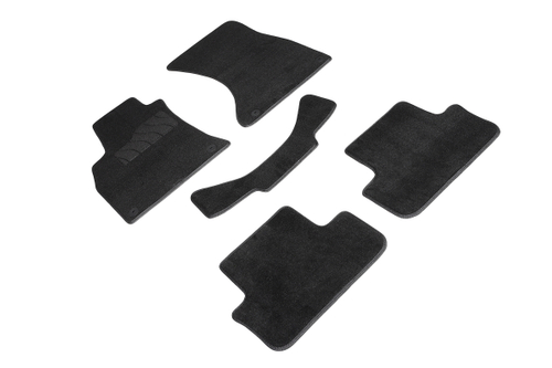 Ворсовые коврики LUX для Audi А5 (8T) sportback 2011-2016, Seintex.88666