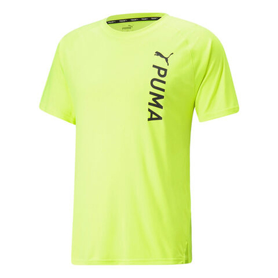 Мужское теннисное поло Puma Fit T-Shirt Men - Green, Black