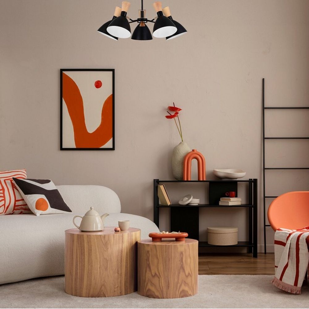 Люстра на штанге EVOLUCE VISTA SLE1256-402-05