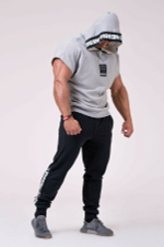 Худи Reg top with hoodie 175 Серая