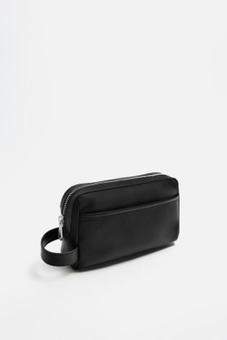 ZARA НЕЙЛОНОВАЯ КОСМЕТИЧКА, ЧЕРНЫЙ