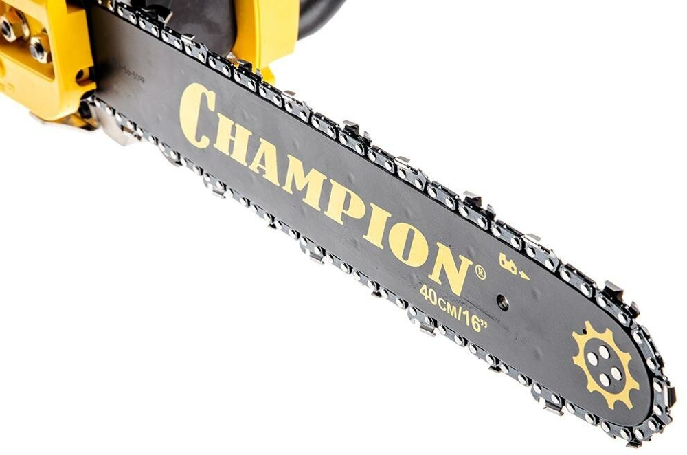 Бензопила CHAMPION 237-16"-3/8-1,3-56 (1,5кВт 37,2 см³ легкий старт 4,7кг)