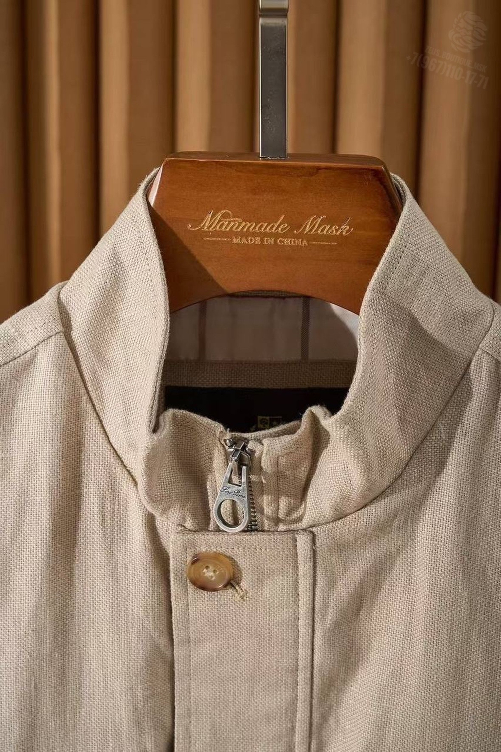 Льняная ветровка Loro Piana