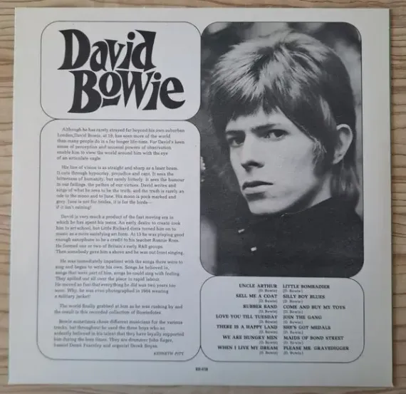 David Bowie – David Bowie - Green - LP