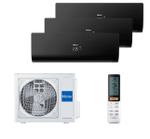 Мульти сплит-система Haier на 3 комнаты (25+25+25 кв.м.) FLEXIS Black