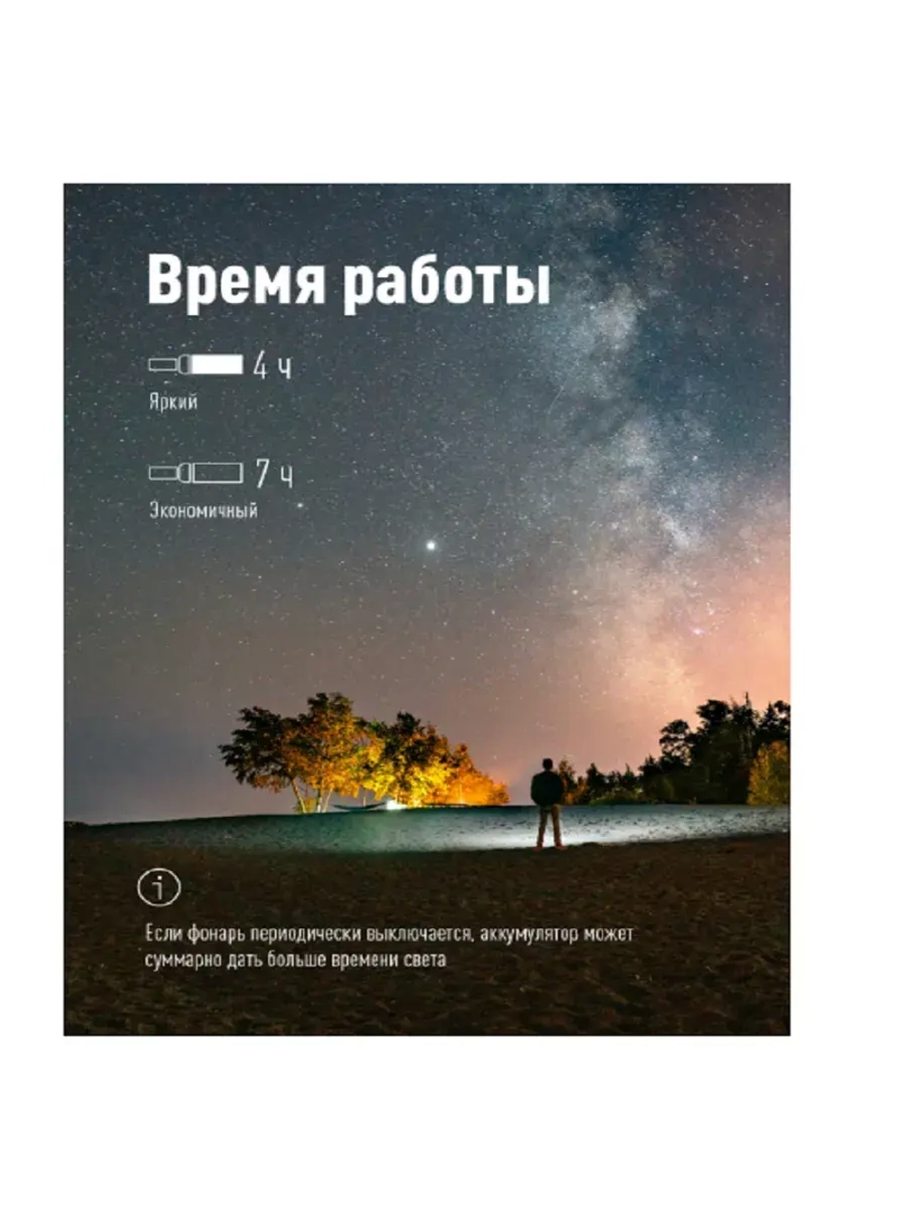 Фонарь аккум. 3Вт LED, линза, зум,анод. алюминий, USB-шнур