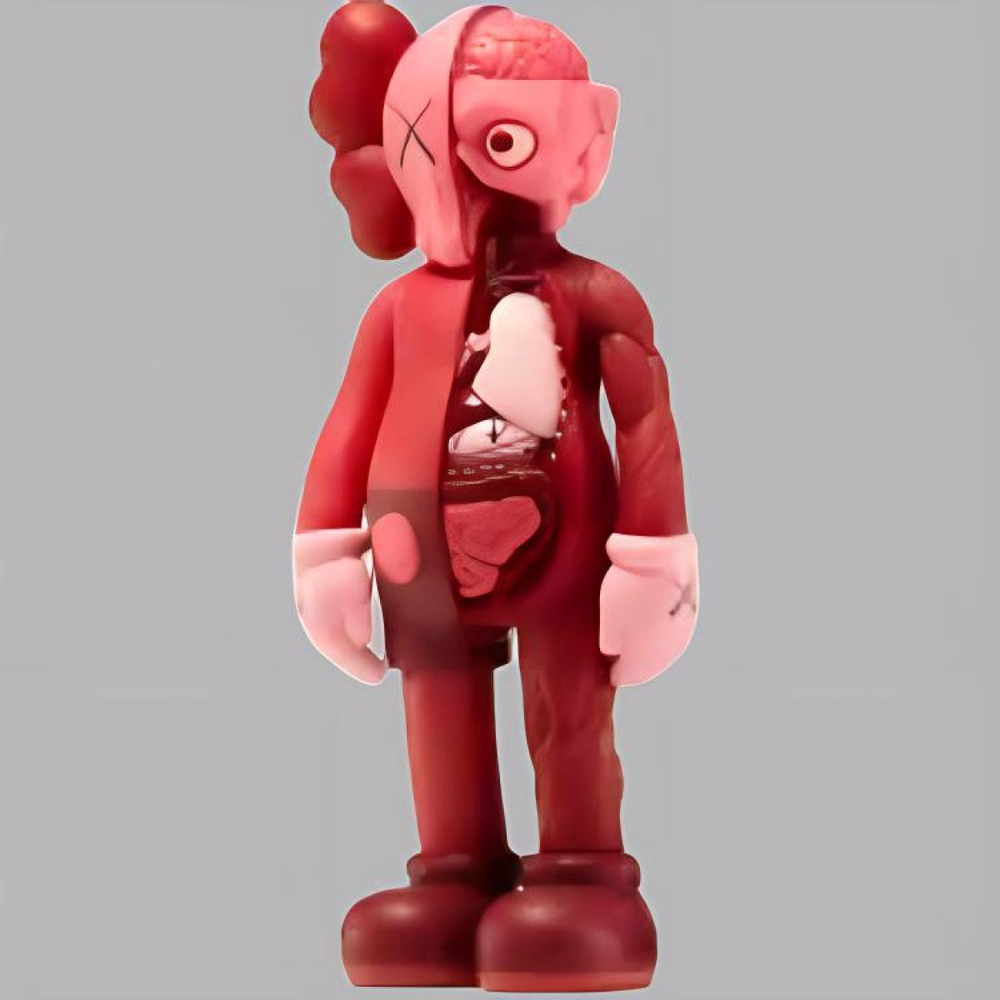 Дизайнерские игрушки KAWS KAWS Companion Flayed Open Edition 28cm, 4530956537986