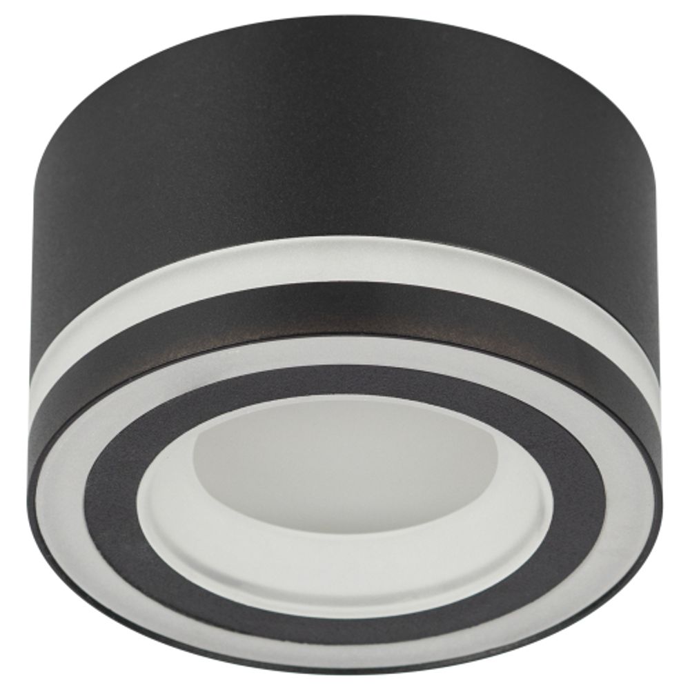 Светильник настенно-потолочный спот ЭРА OL51 BK GX53 IP20 черный