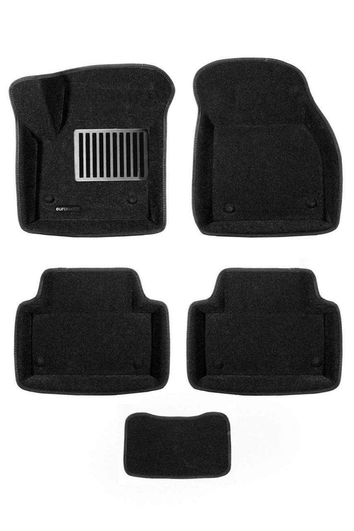 Коврики салона для LAND ROVER Range Rover Evogue (2019-) Euromat 3D Lux черные. Арт. EM3D-003110