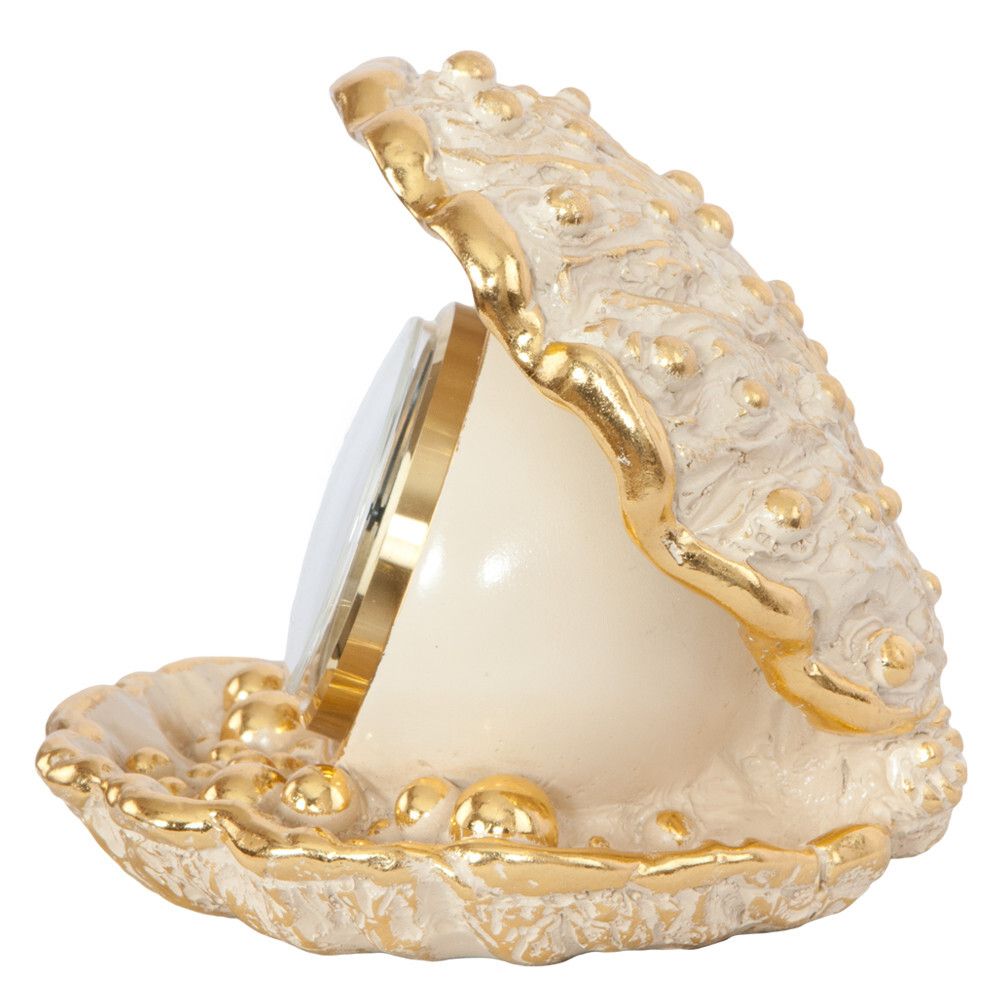 Часы настольные Акойя Айвори