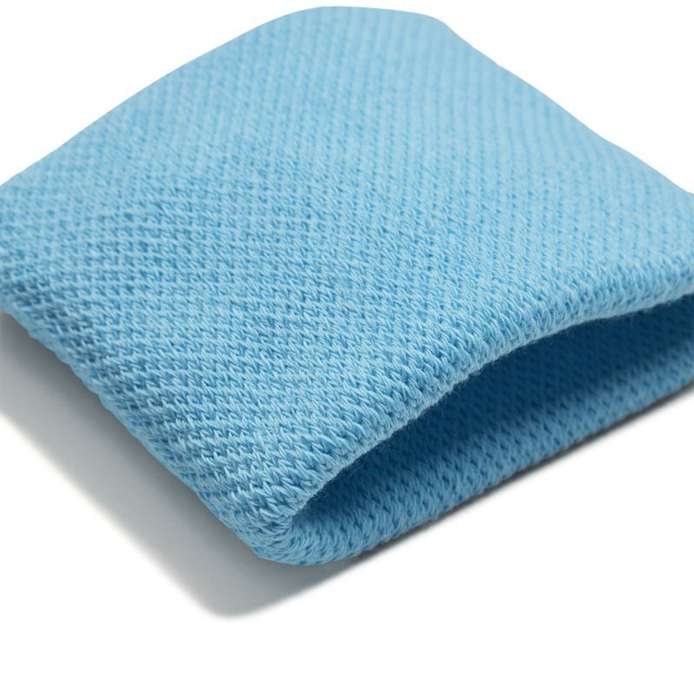 Напульсник теннисный Adidas Tennis Wristband Small (OSFM) - bright cyan/black