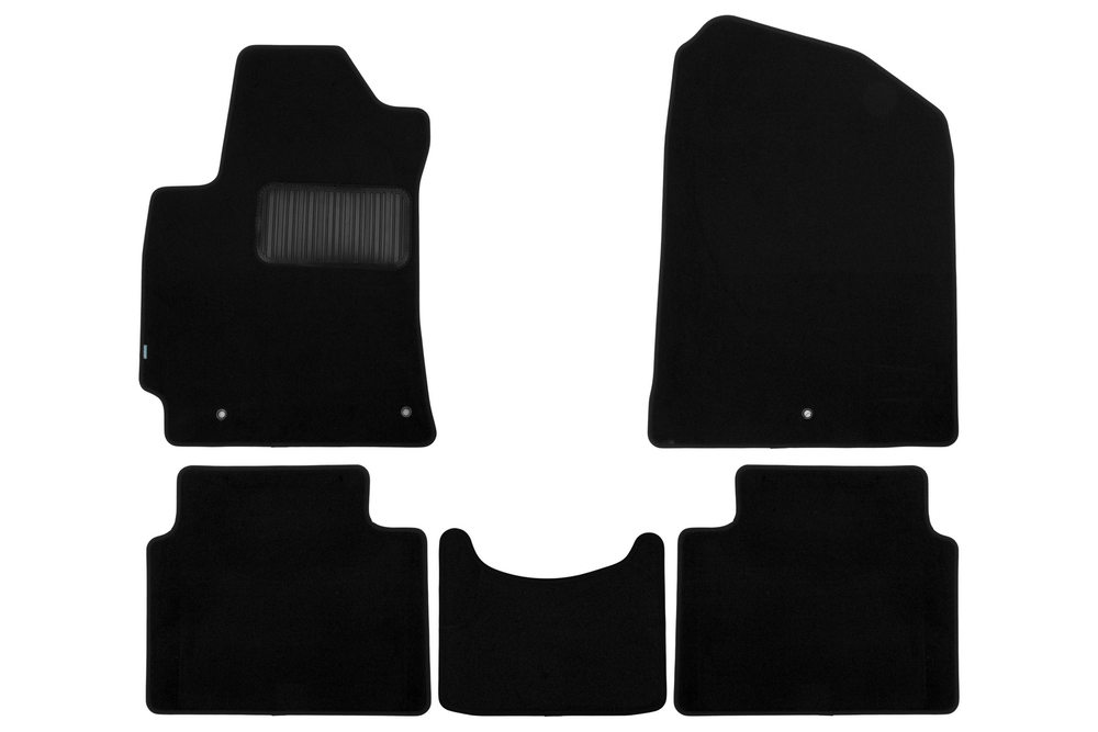 Коврики в салон Klever Premium HYUNDAI Elantra 2015-2019, седан, 5 шт. (текстиль) Klever.KLEVER03205922110KH