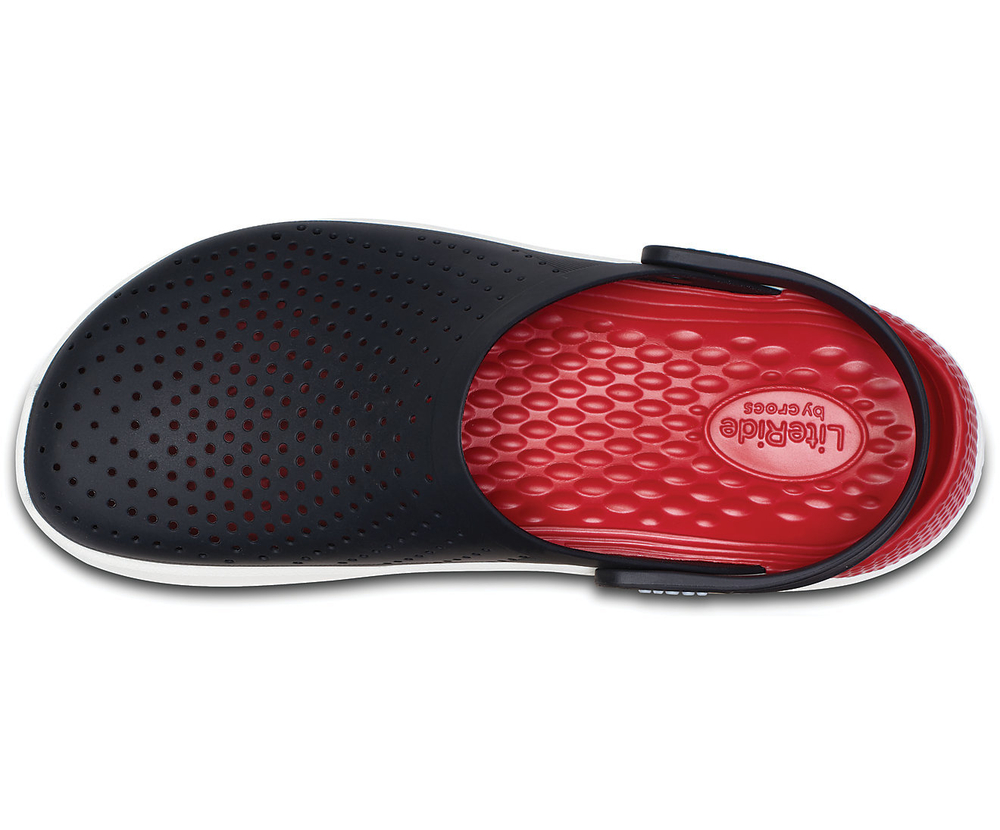 Сабо Crocs LiteRide Clog Black/White