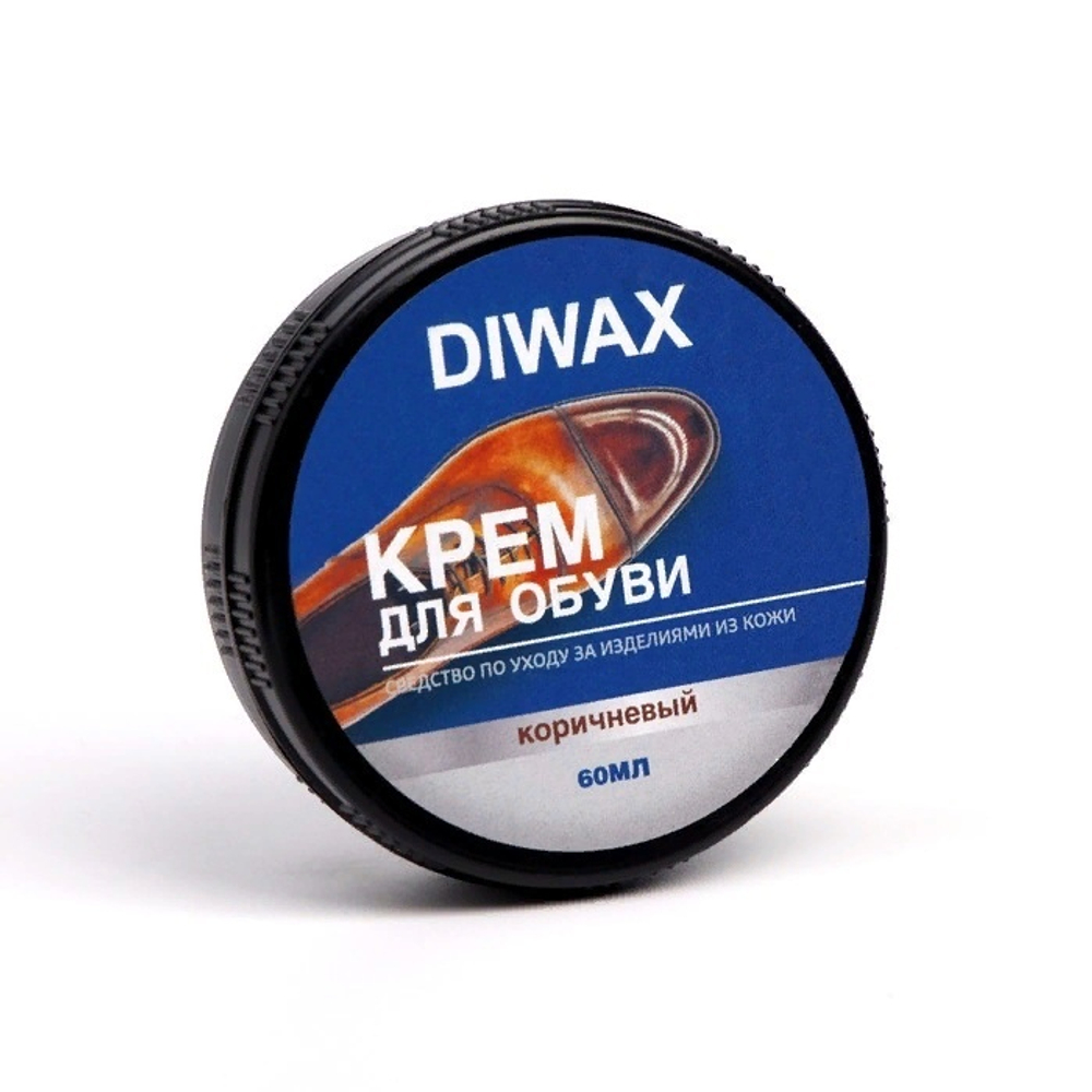 Крем для обуви Diwax, в банке, цвет коричневый, 60 мл 4725636