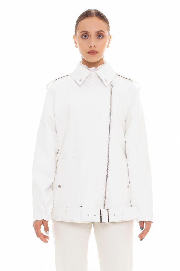 Утепленная косуха Берлин из ЭКОкожи