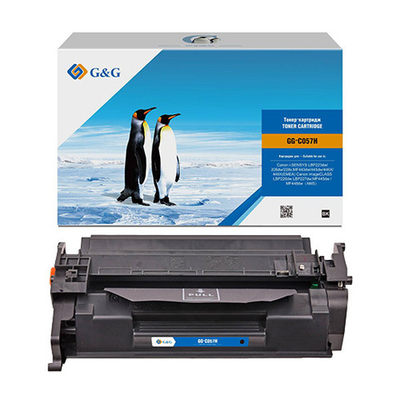 Картридж G&G, аналог Canon 057H 10k с чипом