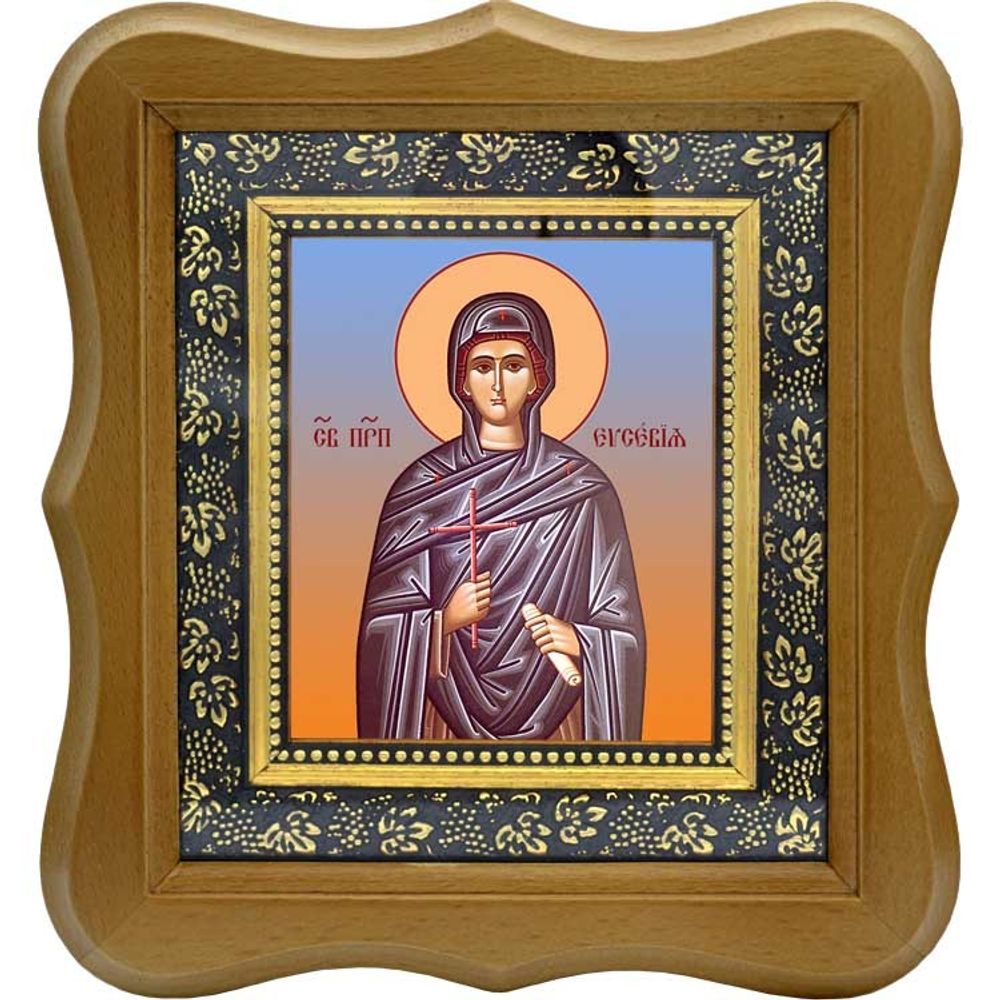 Евсевия Миласская преподобная. Икона на холсте.