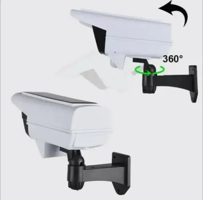 Светильник на солнечной батарее уличный с датчиком движения настенный прожектор светодиодный уличный, фонарь на солнечной батарее муляж камеры видеонаблюдения с пультом управления