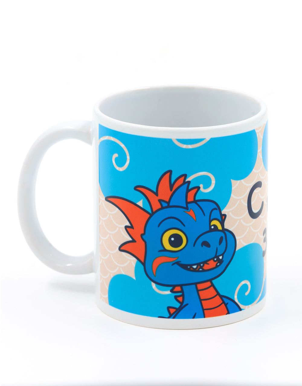 Кружка керамическая "С детства за Шанхай"